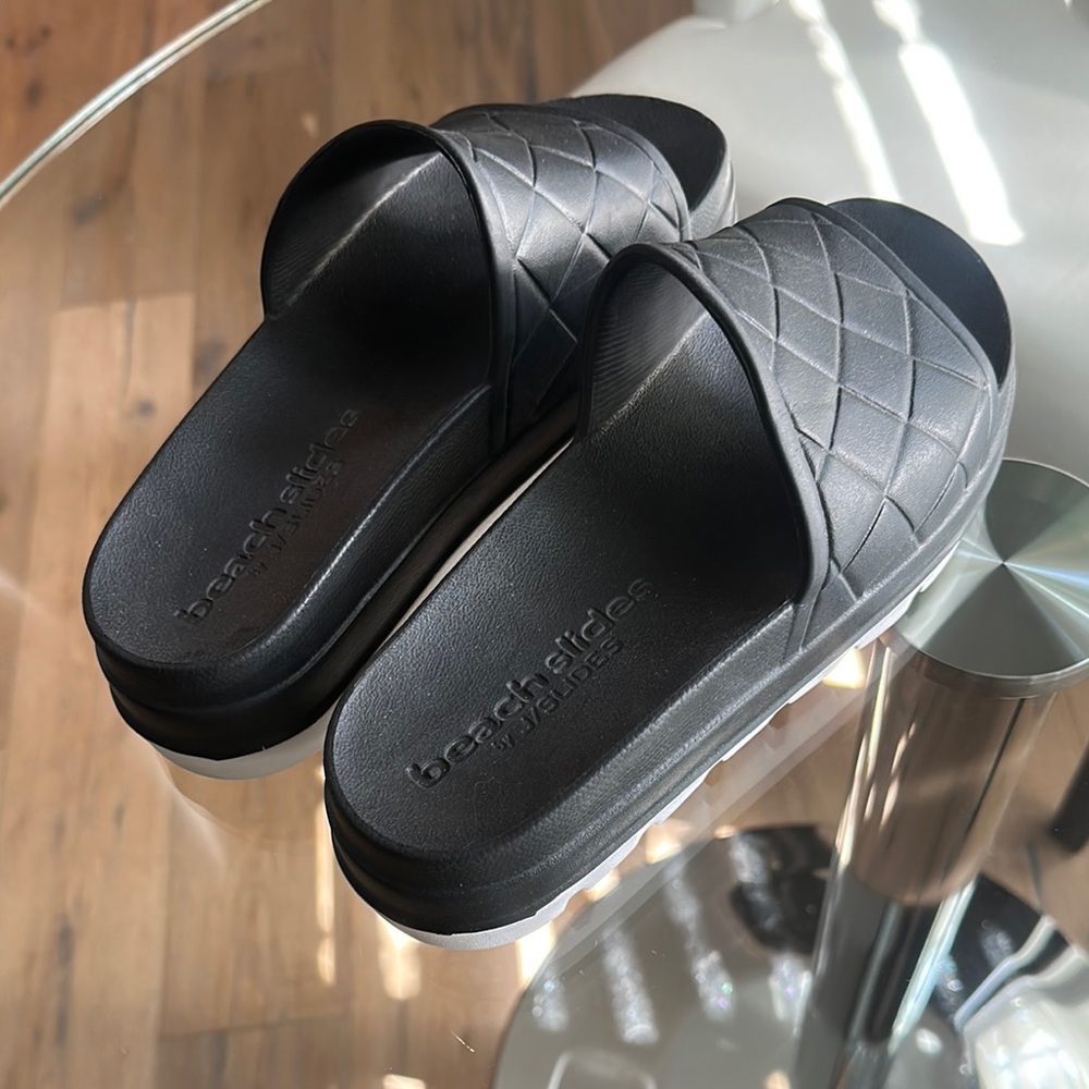Women's J/Slides Black Beach Sandals